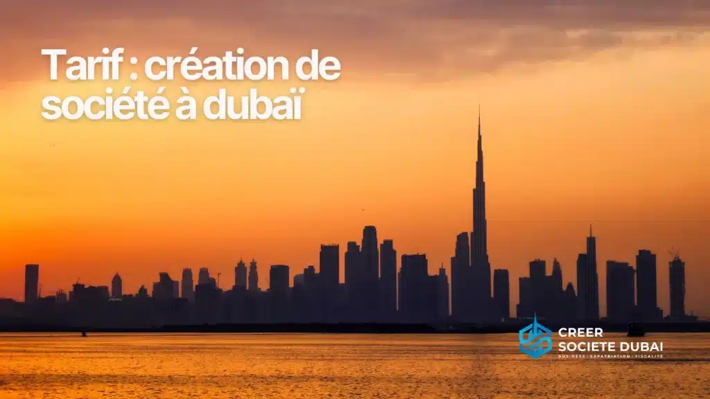 Illustration – tarif création de société à Dubaï