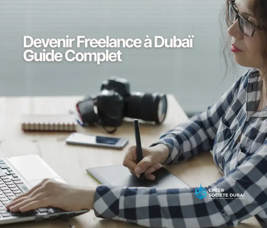 Illustration – devenir freelance à Dubaï