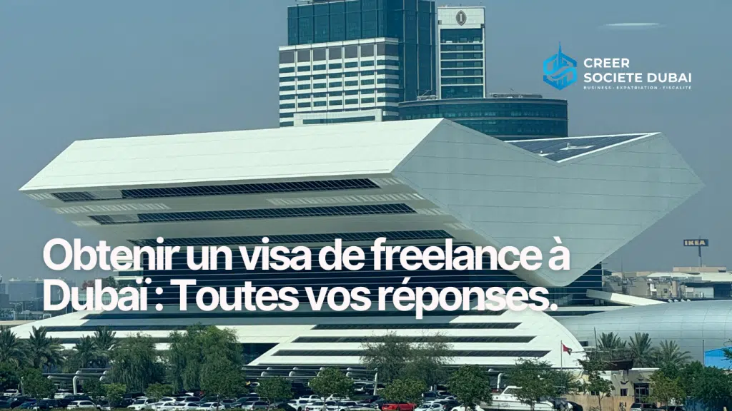 Illustration – visa freelance à Dubaï
