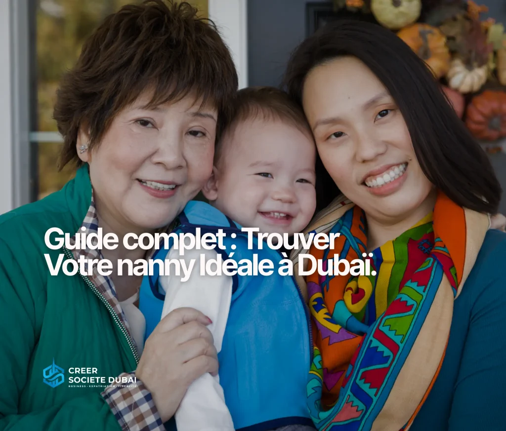 Illustration – nanny à Dubaï