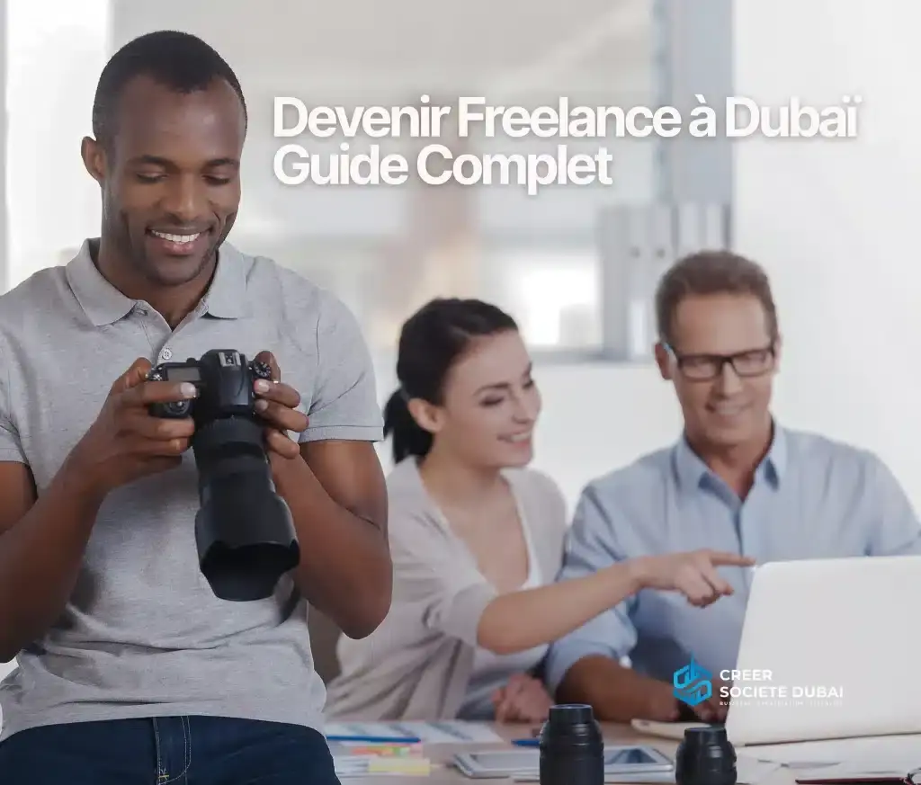 Illustration – devenir freelance à Dubaï