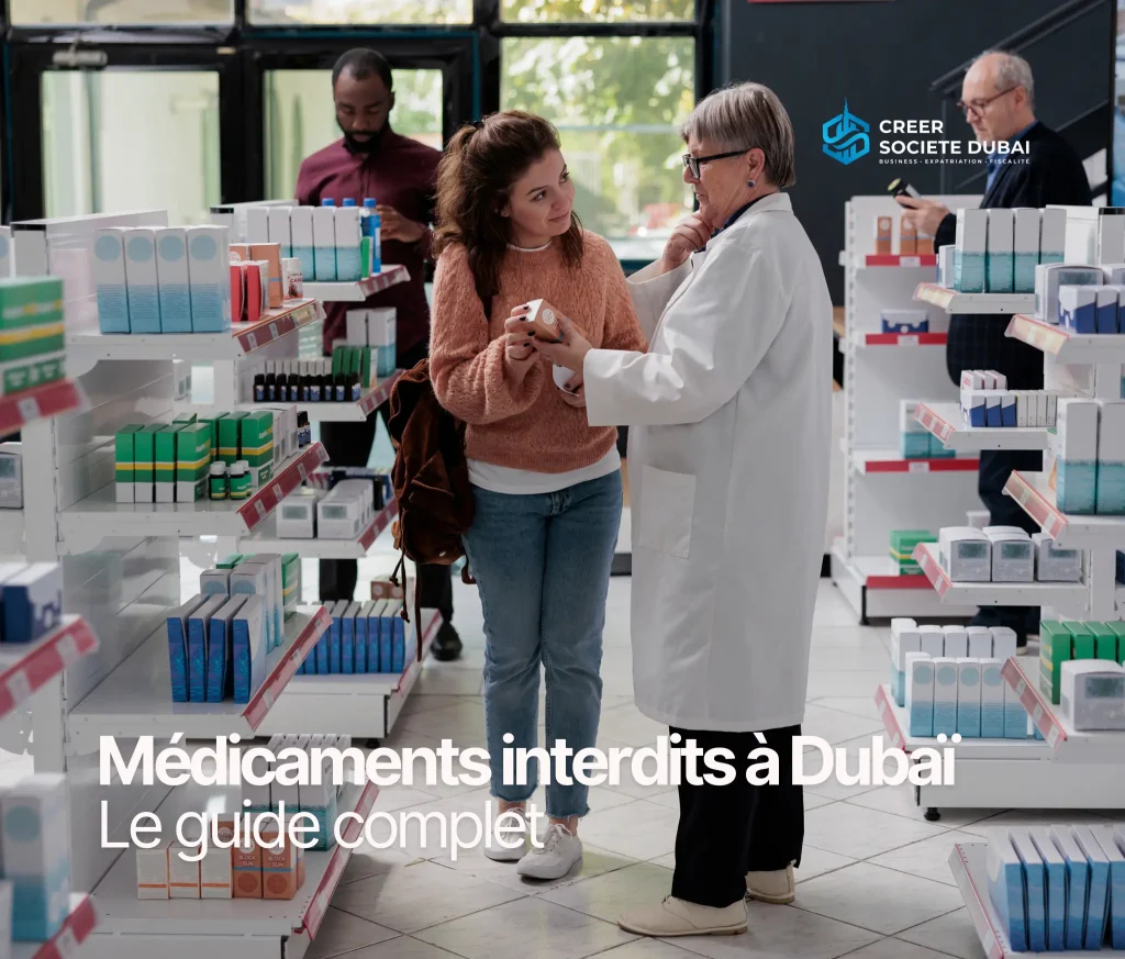 Illustration – médicaments interdits à Dubaï