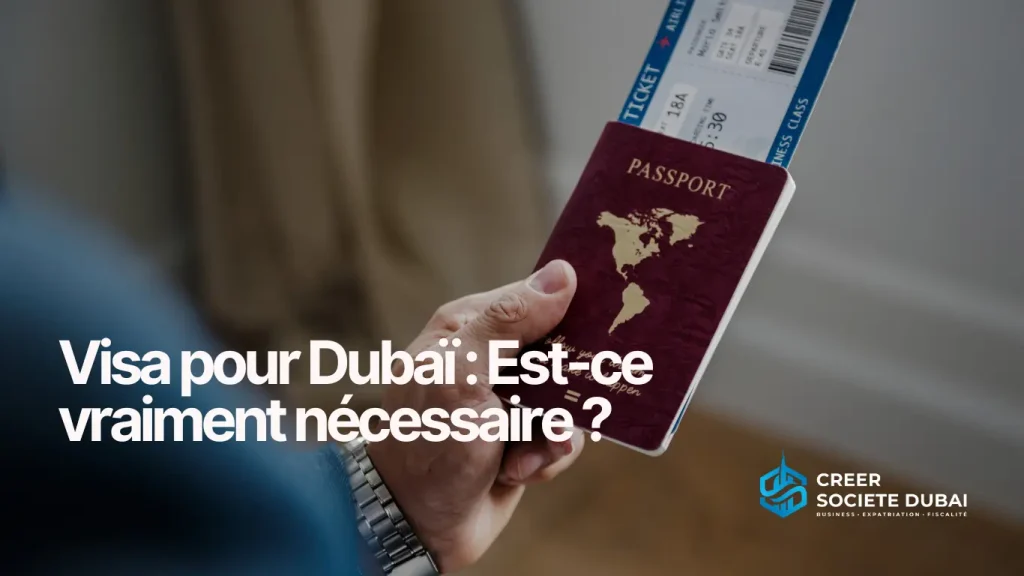 Illustration – visa pour Dubaï