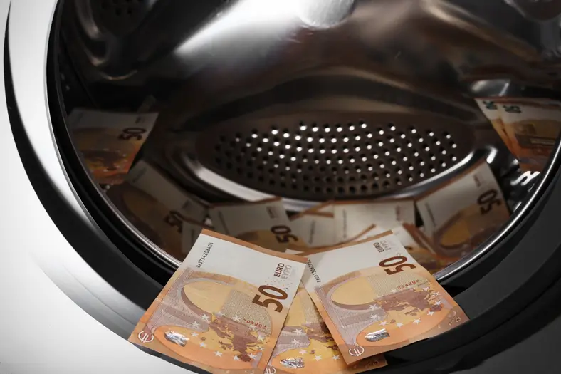 Billets de 50 euros dans une machine à laver – blanchiment d'argent – paradis fiscal