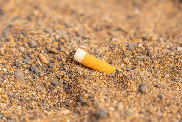 cigarette jeter