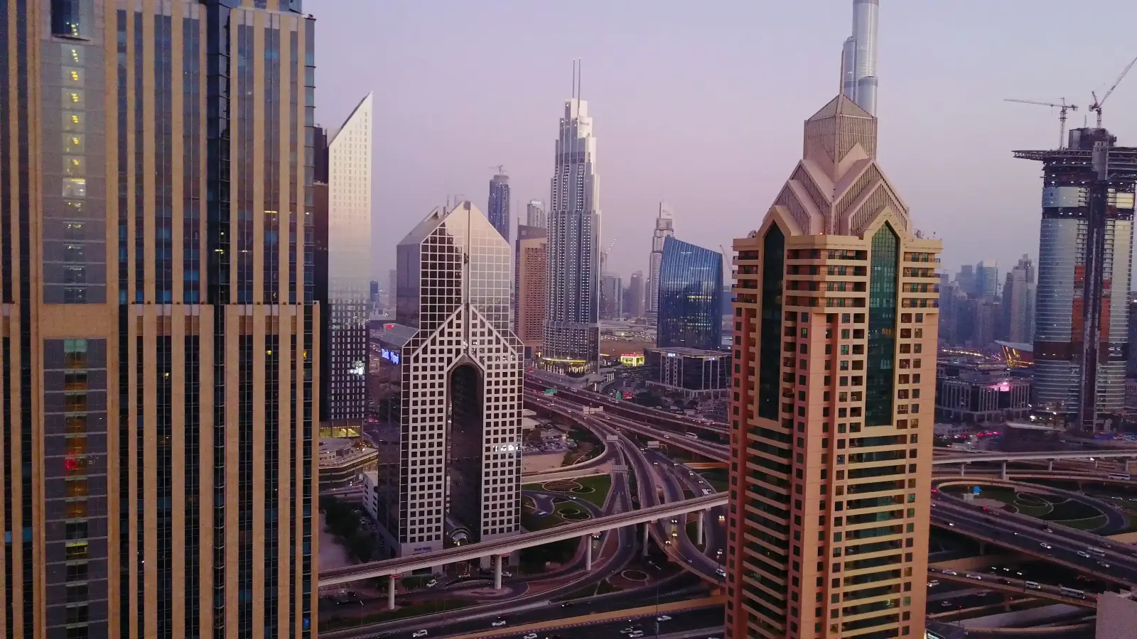 Bâtiments du Dubai Digital Park, siège d'IFZA à Dubai Silicon Oasis