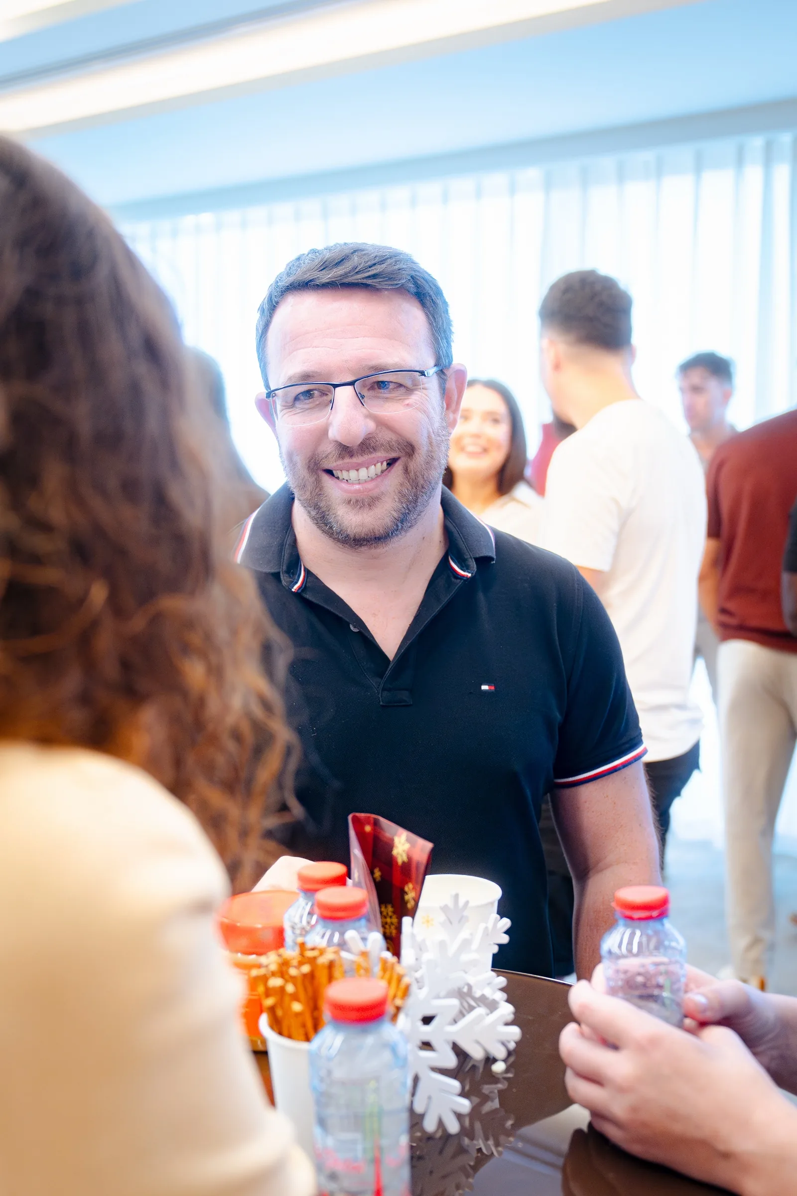 Participant lors d'un évènement de networking Improving Days